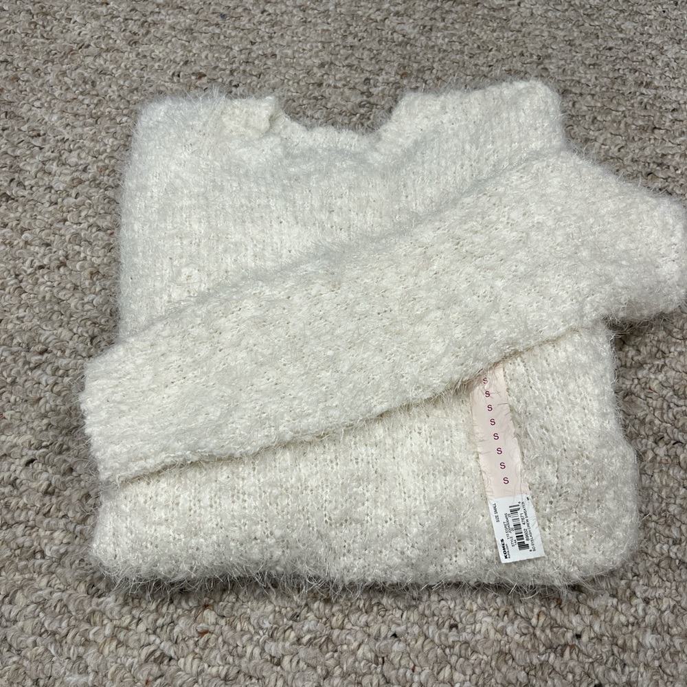 SO Soft Cream Crew Neck Sweater